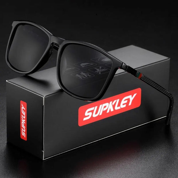 Men Comfortable Polarized Square Sun Glasses