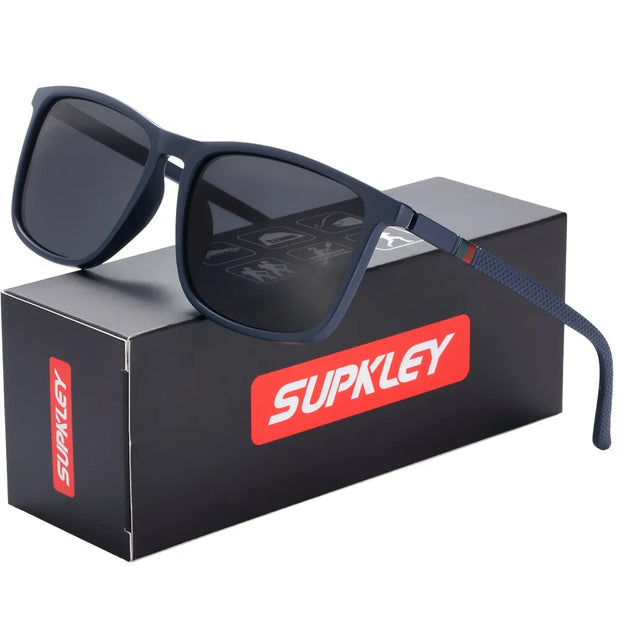 Men Comfortable Polarized Square Sun Glasses