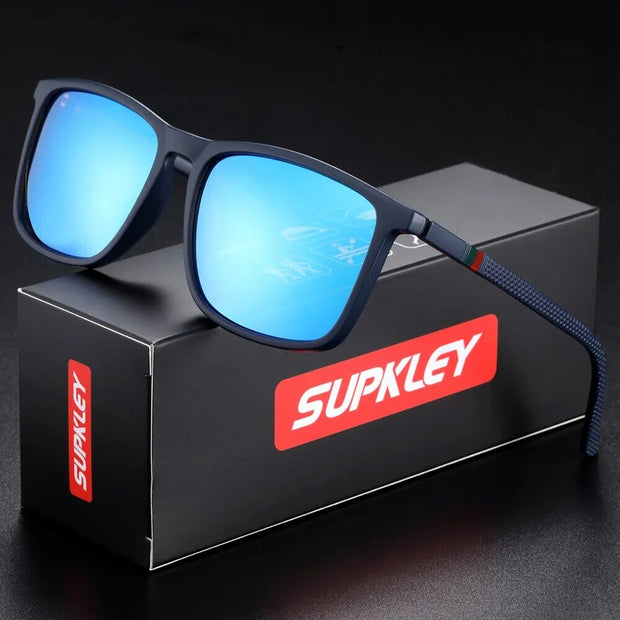 Men Comfortable Polarized Square Sun Glasses